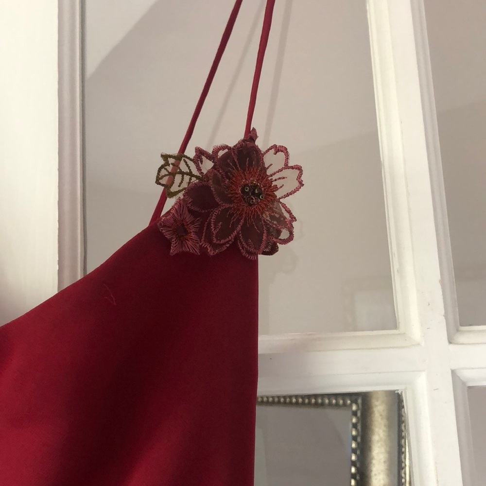 Jim Hjelm burgundy evening dress - Picture 4 of 4